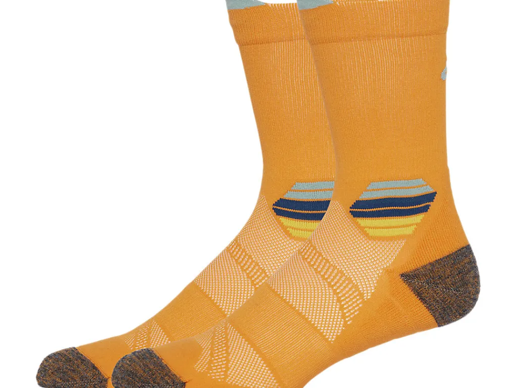 fujitrail_run_sock_1.webp ASICS Kleding | Trail running>FUJITRAIL RUN SOCK Fellow Yellow/Dark Mint