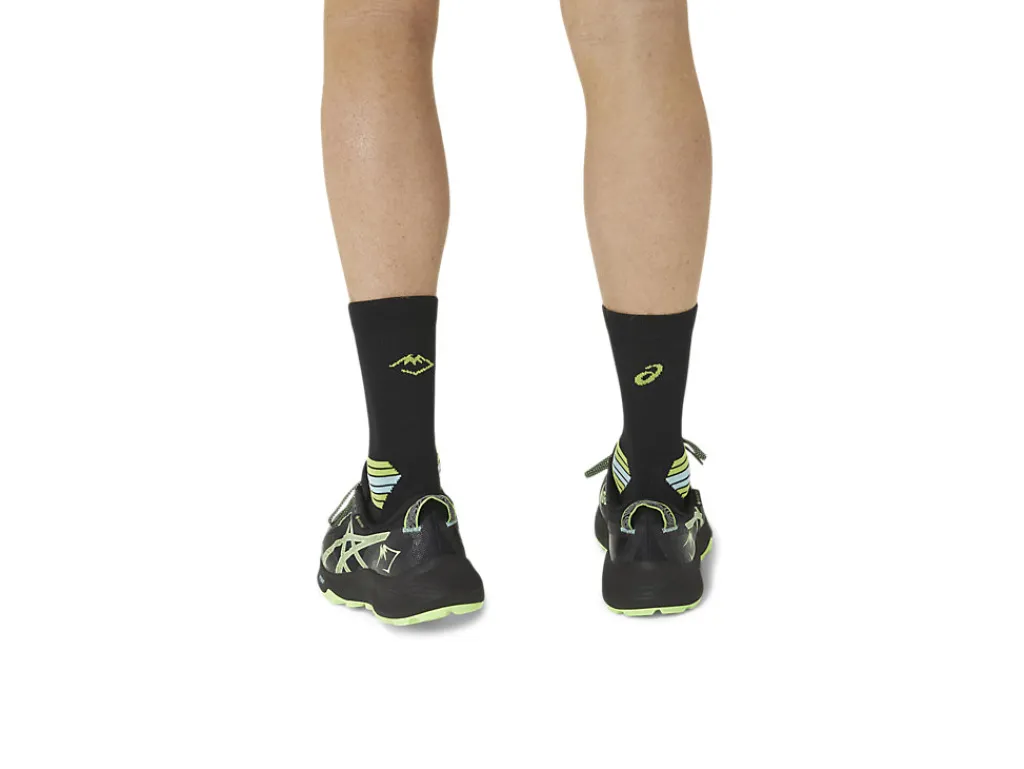 fujitrail_run_sock_6.webp ASICS Kleding | Trail running>FUJITRAIL RUN SOCK Performance Black/Illuminate Green