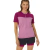 ASICS Kleding | Trail running>FUJITRAIL SS TOP Soft Berry/Blackberry