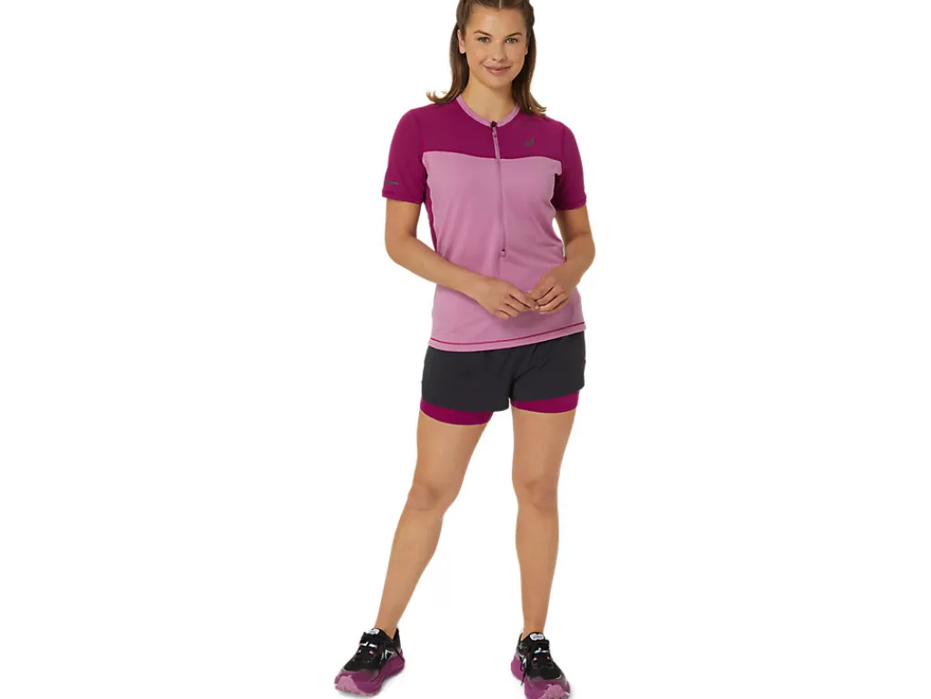fujitrail_ss_top_5-1.webp ASICS Kleding | Trail running>FUJITRAIL SS TOP Soft Berry/Blackberry