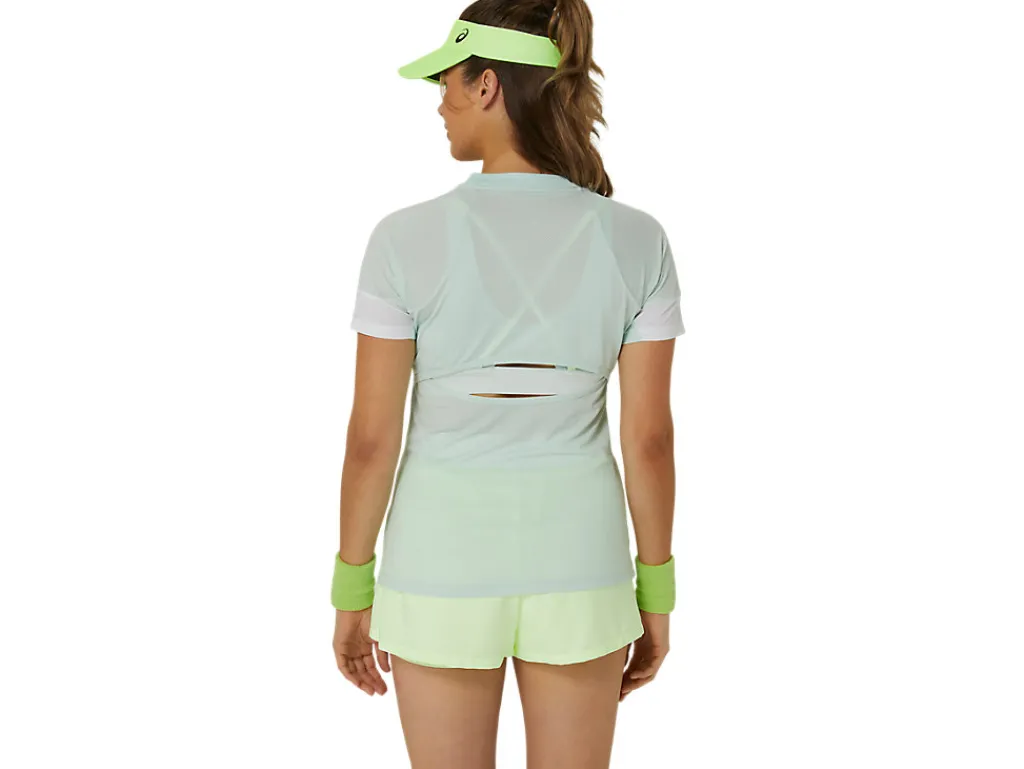 game_ss_top_1-1.webp ASICS Kleding | Shirts met korte mouwen>GAME SS TOP Pale Blue