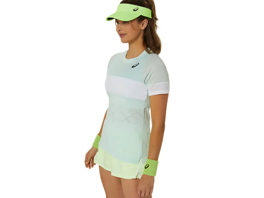 game_ss_top_2-1.webp ASICS Kleding | Shirts met korte mouwen>GAME SS TOP Pale Blue