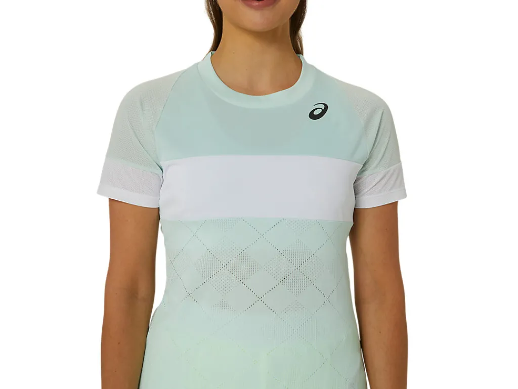 game_ss_top_4-1.webp ASICS Kleding | Shirts met korte mouwen>GAME SS TOP Pale Blue