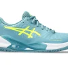 ASICS Tennisschoenen | Tennis>GEL-CHALLENGER 14 Gris Blue/Safety Yellow