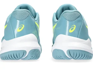 ASICS Tennisschoenen | Tennis>GEL-CHALLENGER 14 Gris Blue/Safety Yellow