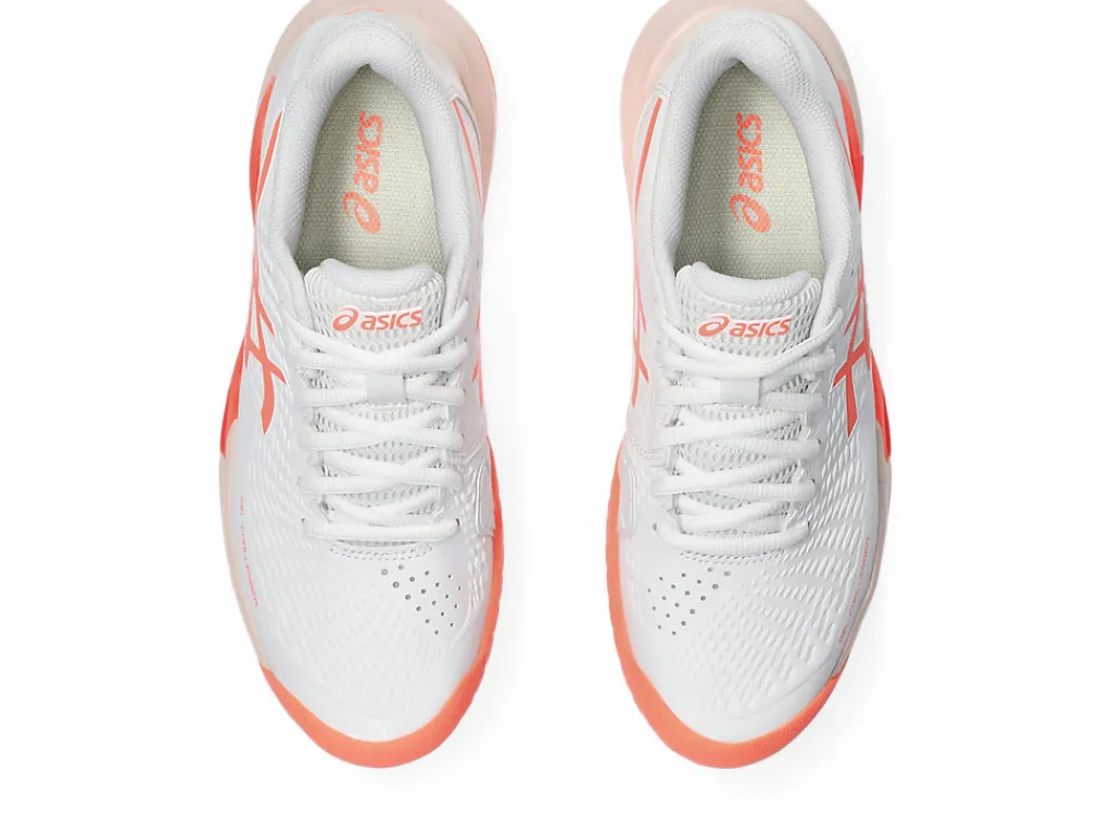 gelchallenger__5-2.webp ASICS Tennisschoenen | Tennis>GEL-CHALLENGER 14 White/Sun Coral