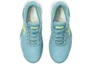 ASICS Tennisschoenen | Tennis>GEL-CHALLENGER 14 Gris Blue/Safety Yellow