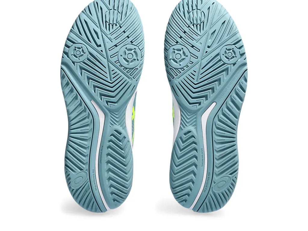 gelchallenger__6-4.webp ASICS Tennisschoenen | Tennis>GEL-CHALLENGER 14 Gris Blue/Safety Yellow