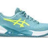 ASICS Tennisschoenen | Tennis>GEL-CHALLENGER 14 CLAY Gris Blue/Safety Yellow