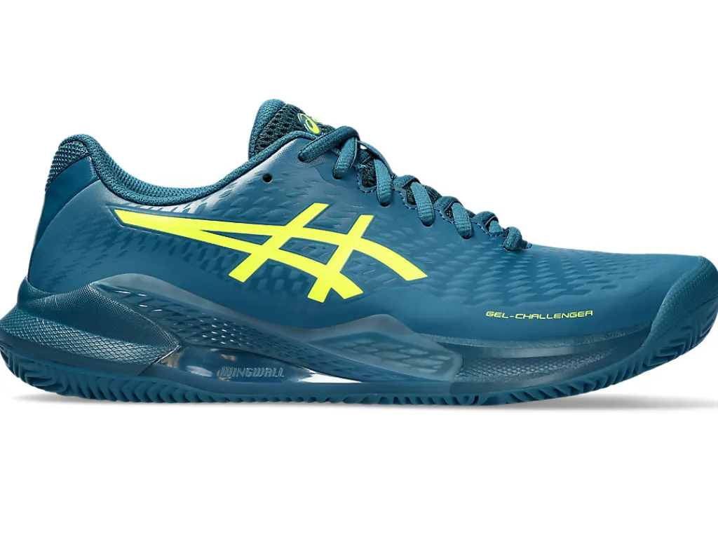 gelchallenger__clay_0-6.webp ASICS Tennisschoenen | Tennis>GEL-CHALLENGER 14 CLAY Restful Teal/Safety Yellow