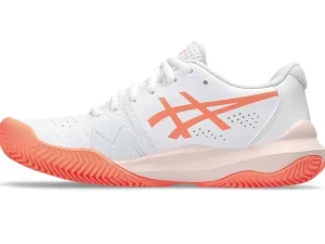 ASICS Tennisschoenen | Tennis>GEL-CHALLENGER 14 CLAY White/Sun Coral
