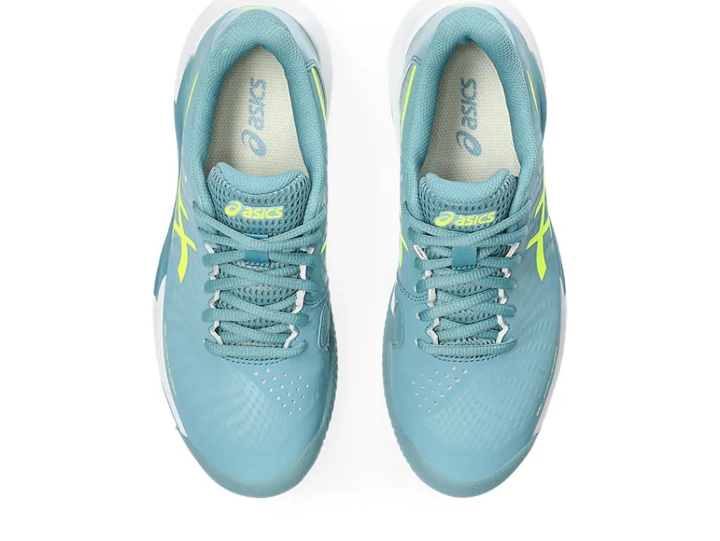 gelchallenger__clay_5-5.webp ASICS Tennisschoenen | Tennis>GEL-CHALLENGER 14 CLAY Gris Blue/Safety Yellow