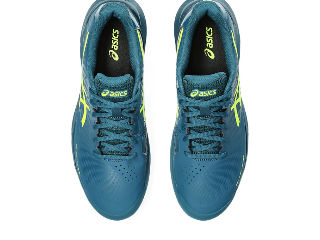 gelchallenger__indoor_5-1.webp ASICS Tennisschoenen | Tennis>GEL-CHALLENGER 14 INDOOR Restful Teal/Safety Yellow