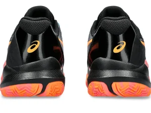 ASICS Padel | Padel>GEL-CHALLENGER 14 PADEL Black/Blazing Coral