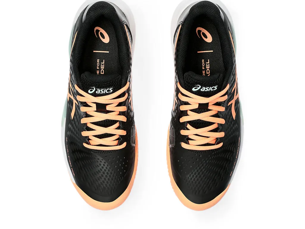 gelchallenger__padel_5-2.webp ASICS Padel | Padel>GEL-CHALLENGER 14 PADEL Black/Bright Sunstone