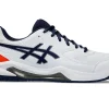 ASICS Tennisschoenen | Tennis>GEL-DEDICATE 8 White/Blue Expanse