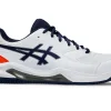 ASICS Tennisschoenen | Tennis>GEL-DEDICATE 8 CLAY White/Blue Expanse