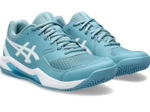 ASICS Tennisschoenen | Tennis>GEL-DEDICATE 8 CLAY Gris Blue/White