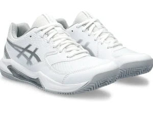 ASICS Tennisschoenen | Tennis>GEL-DEDICATE 8 CLAY White/Pure Silver