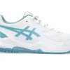 ASICS Tennisschoenen | Tennis>GEL-DEDICATE 8 GS White/Gris Blue
