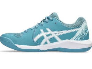 ASICS Tennisschoenen | Tennis>GEL-DEDICATE 8 INDOOR Gris Blue/White