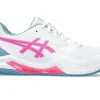 ASICS Padel | Padel>GEL-DEDICATE 8 PADEL White/Hot Pink