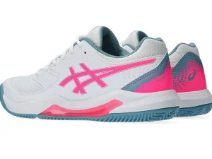 ASICS Padel | Padel>GEL-DEDICATE 8 PADEL White/Hot Pink
