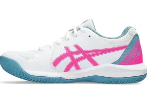 ASICS Padel | Padel>GEL-DEDICATE 8 PADEL White/Hot Pink