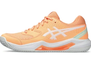 ASICS Padel | Padel>GEL-DEDICATE 8 PADEL Bright Sunstone/White