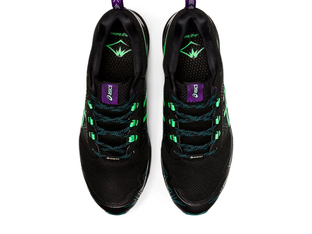 gelfujisetsu__gtx_5.webp ASICS FUJI LITE™ | Trail running>GEL-FUJISETSU 3 GTX Black/New Leaf