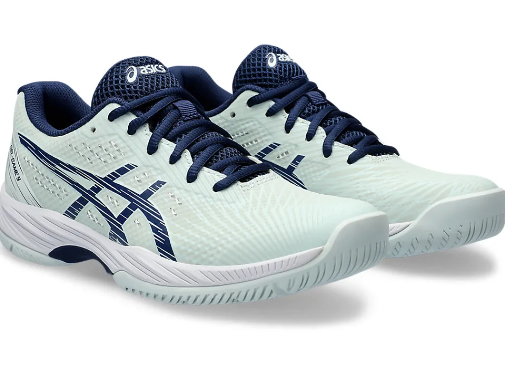 gelgame__1-2.webp ASICS Tennisschoenen | Tennis>GEL-GAME 9 Pale Mint/Blue Expanse