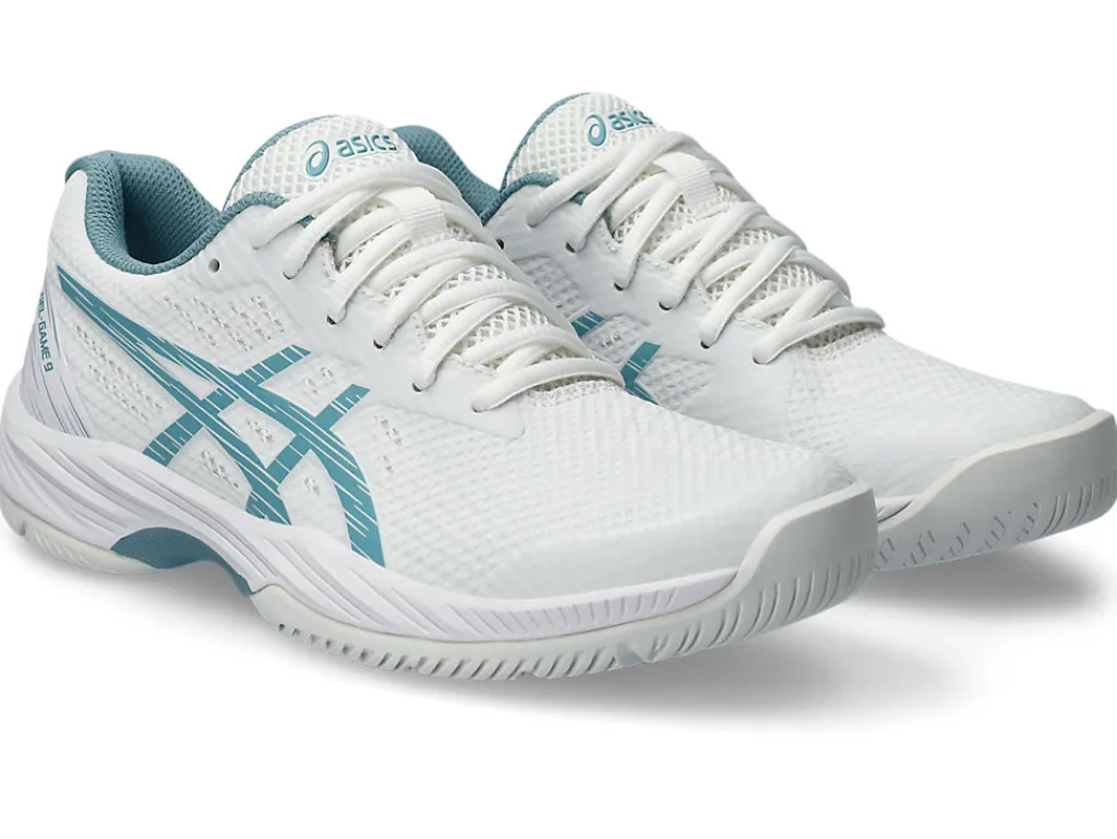gelgame__1-6.webp ASICS Tennisschoenen | Tennis>GEL-GAME 9 White/Gris Blue