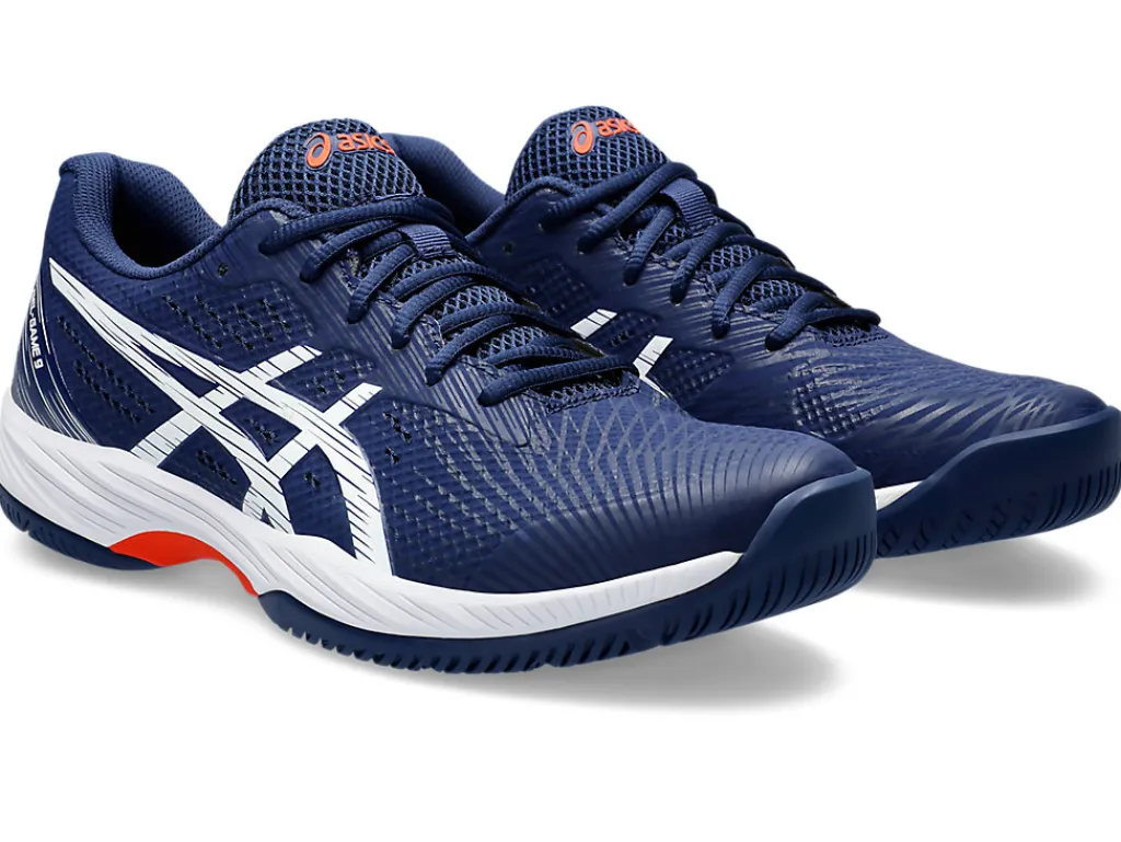 gelgame__1.webp ASICS Tennisschoenen | Tennis>GEL-GAME 9 Blue Expanse/White