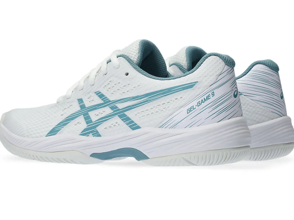 gelgame__2-6.webp ASICS Tennisschoenen | Tennis>GEL-GAME 9 White/Gris Blue