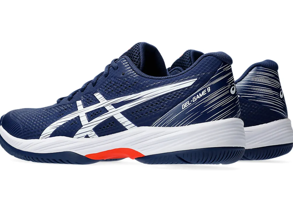 gelgame__2.webp ASICS Tennisschoenen | Tennis>GEL-GAME 9 Blue Expanse/White