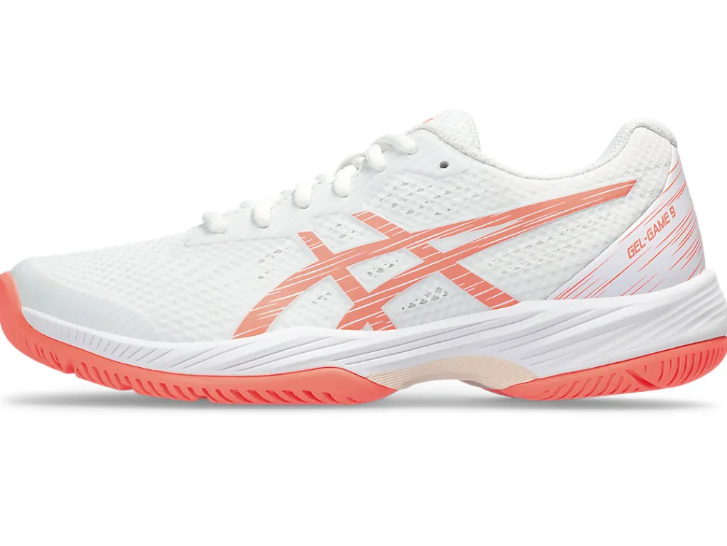 gelgame__7-3.webp ASICS Tennisschoenen | Tennis>GEL-GAME 9 White/Sun Coral
