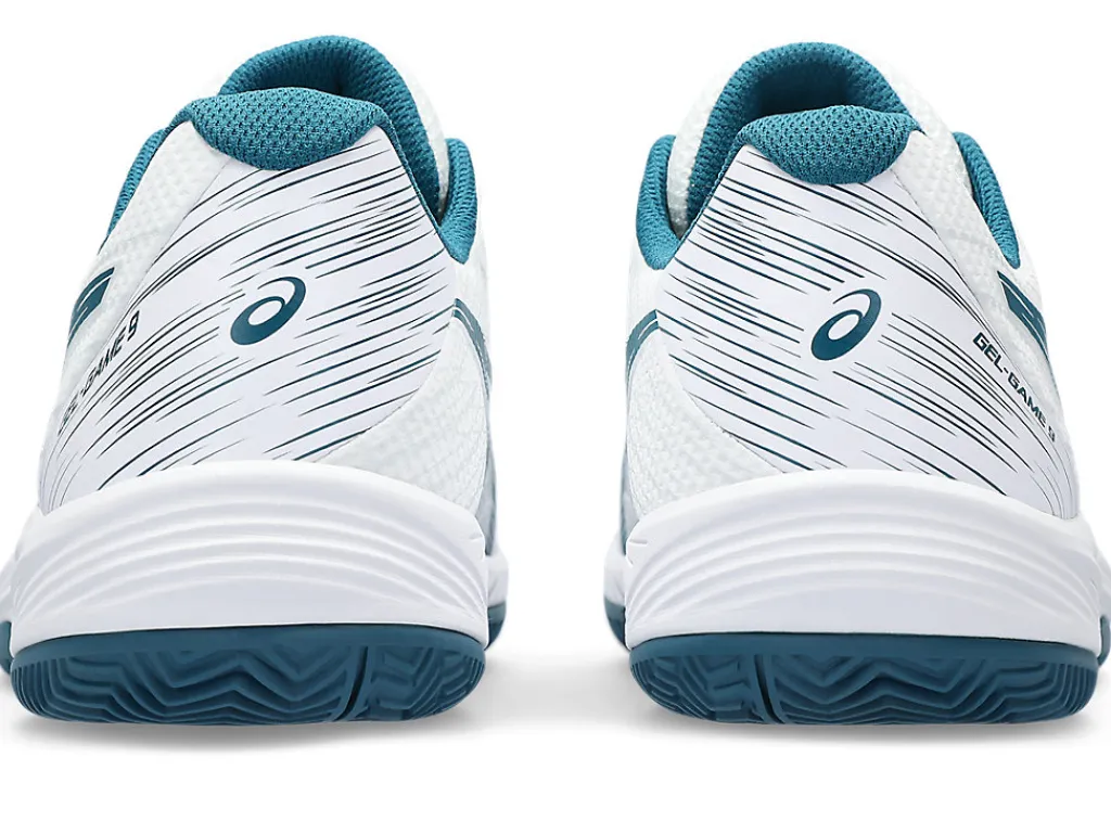gelgame__clayoc_4-2.webp ASICS Tennisschoenen | Tennis>GEL-GAME 9 CLAY/OC White/Restful Teal