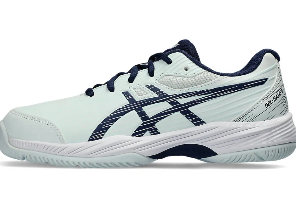 gelgame__gs_7.webp ASICS Tennisschoenen | Tennis>GEL-GAME 9 GS Pale Mint/Blue Expanse
