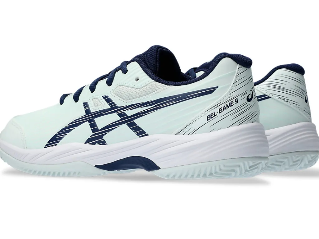 gelgame__gs_clayoc_2-1.webp ASICS Tennisschoenen | Tennis>GEL-GAME 9 GS CLAY/OC Pale Mint/Blue Expanse