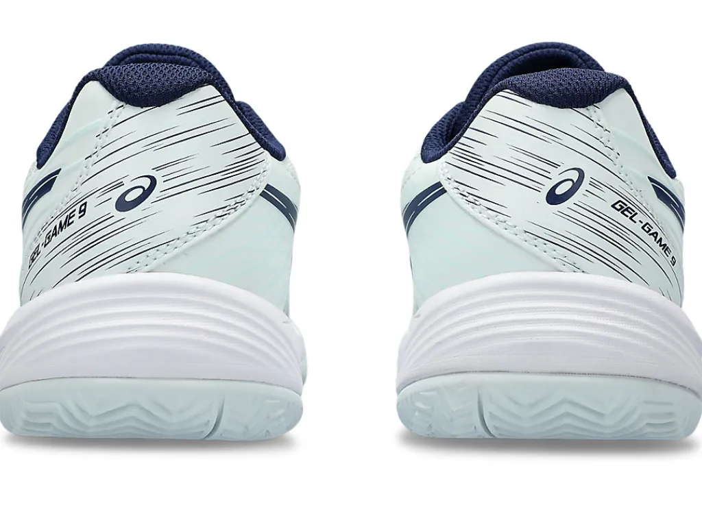 gelgame__gs_clayoc_4-1.webp ASICS Tennisschoenen | Tennis>GEL-GAME 9 GS CLAY/OC Pale Mint/Blue Expanse