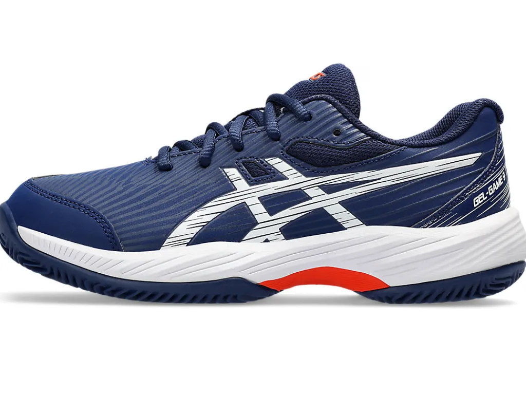 gelgame__gs_clayoc_7.webp ASICS Tennisschoenen | Tennis>GEL-GAME 9 GS CLAY/OC Blue Expanse/White