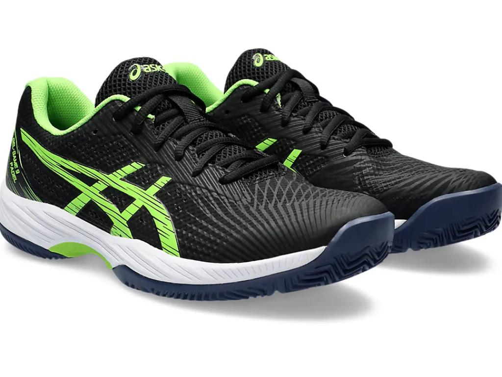 gelgame__padel_1.webp ASICS Padel | Padel>GEL-GAME 9 PADEL Black/Electric Lime