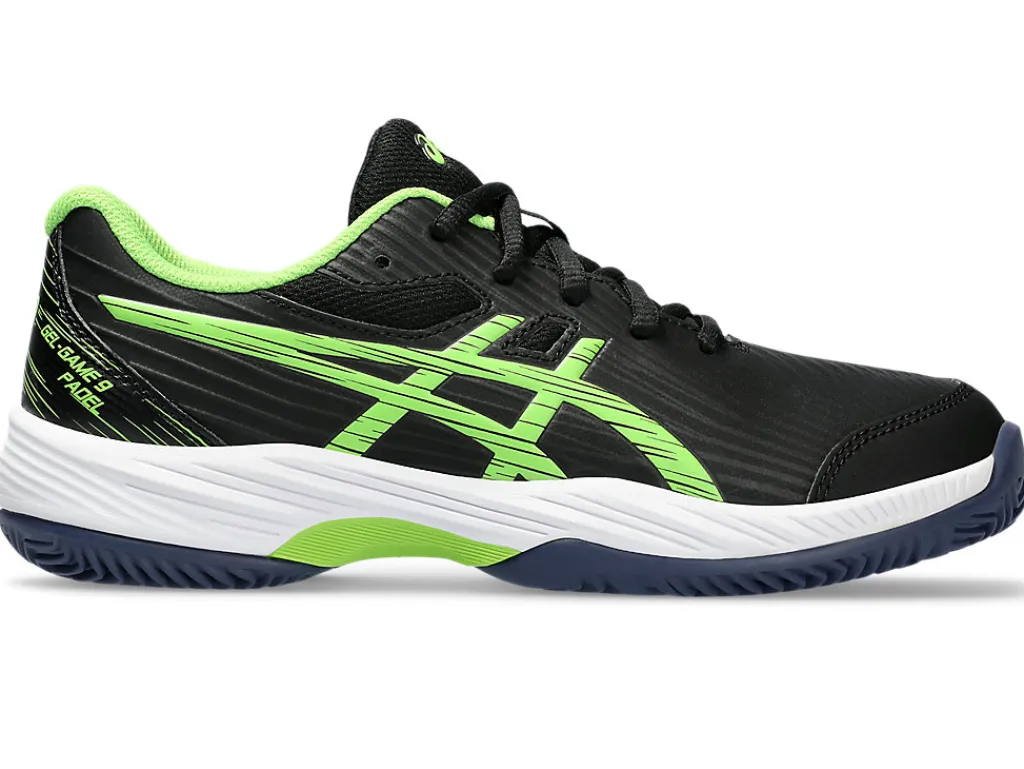 gelgame__padel_gs_0.webp ASICS Padel | Andere sporten>GEL-GAME 9 PADEL GS Black/Electric Lime