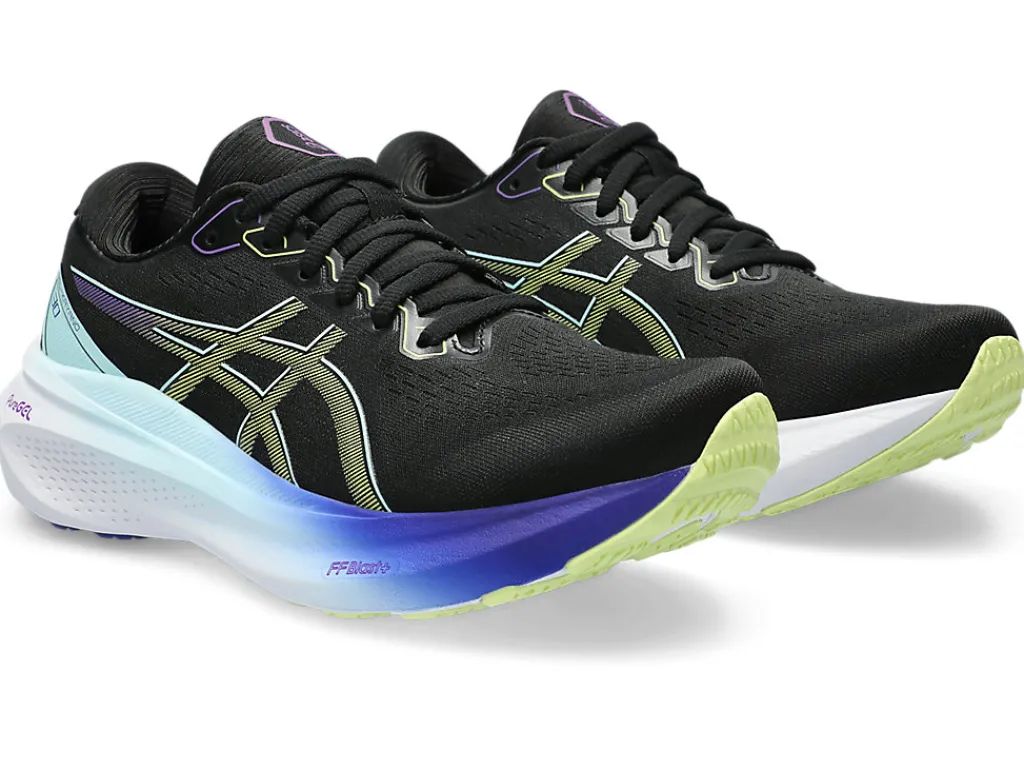 gelkayano__1-34.webp ASICS Run further (stability) | GEL-KAYANO™>GEL-KAYANO 30 Black/Glow Yellow