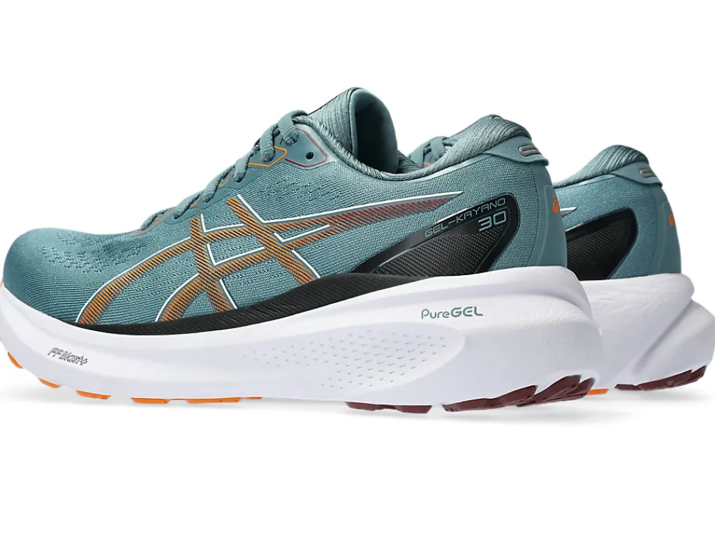 gelkayano__2-12.webp ASICS GEL-KAYANO™ | Hardlopen>GEL-KAYANO 30 Foggy Teal/Bright Orange