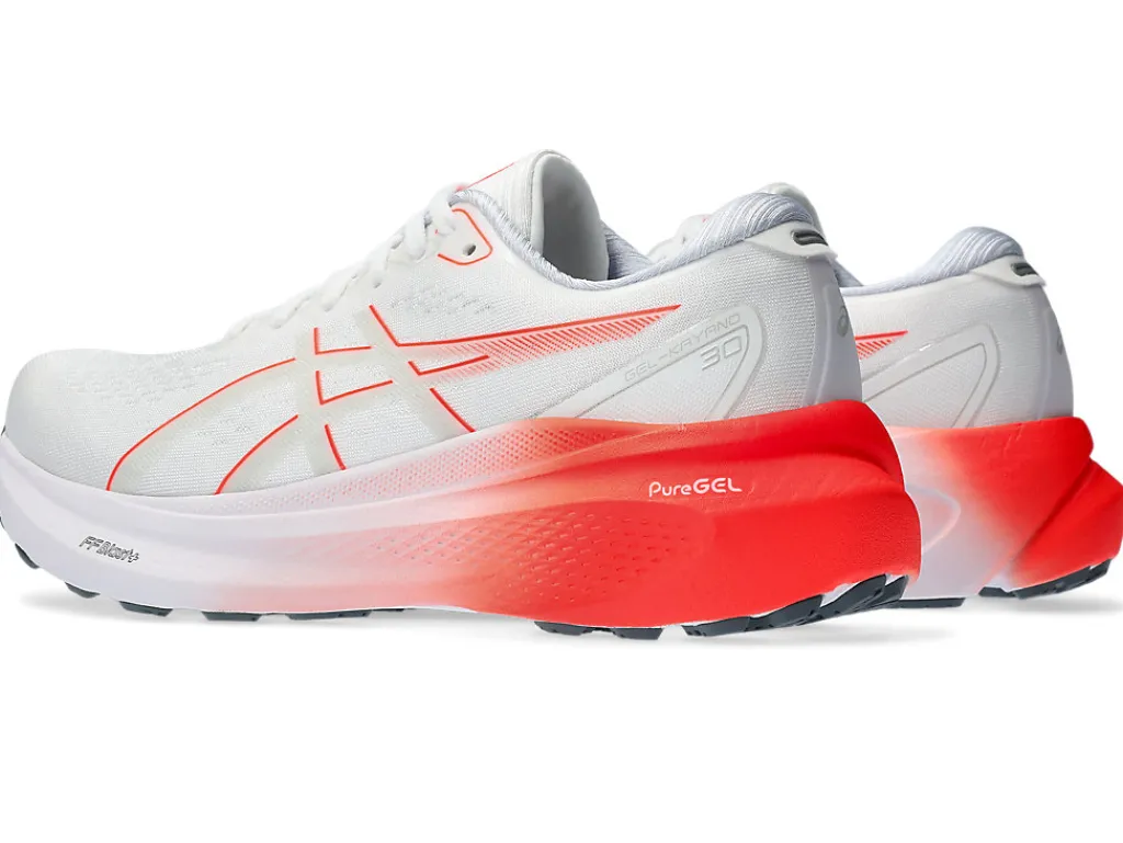 gelkayano__2-13.webp ASICS GEL-KAYANO™ | Hardloopschoenen>GEL-KAYANO 30 White/Sunrise Red