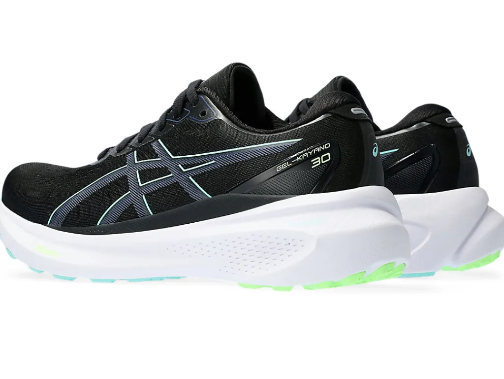 gelkayano__2-14.webp ASICS GEL-KAYANO™ | Hardloopschoenen>GEL-KAYANO 30 Black/Thunder Blue