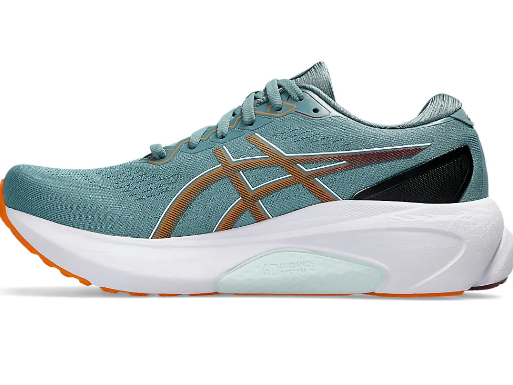 gelkayano__3-12.webp ASICS GEL-KAYANO™ | Hardlopen>GEL-KAYANO 30 Foggy Teal/Bright Orange