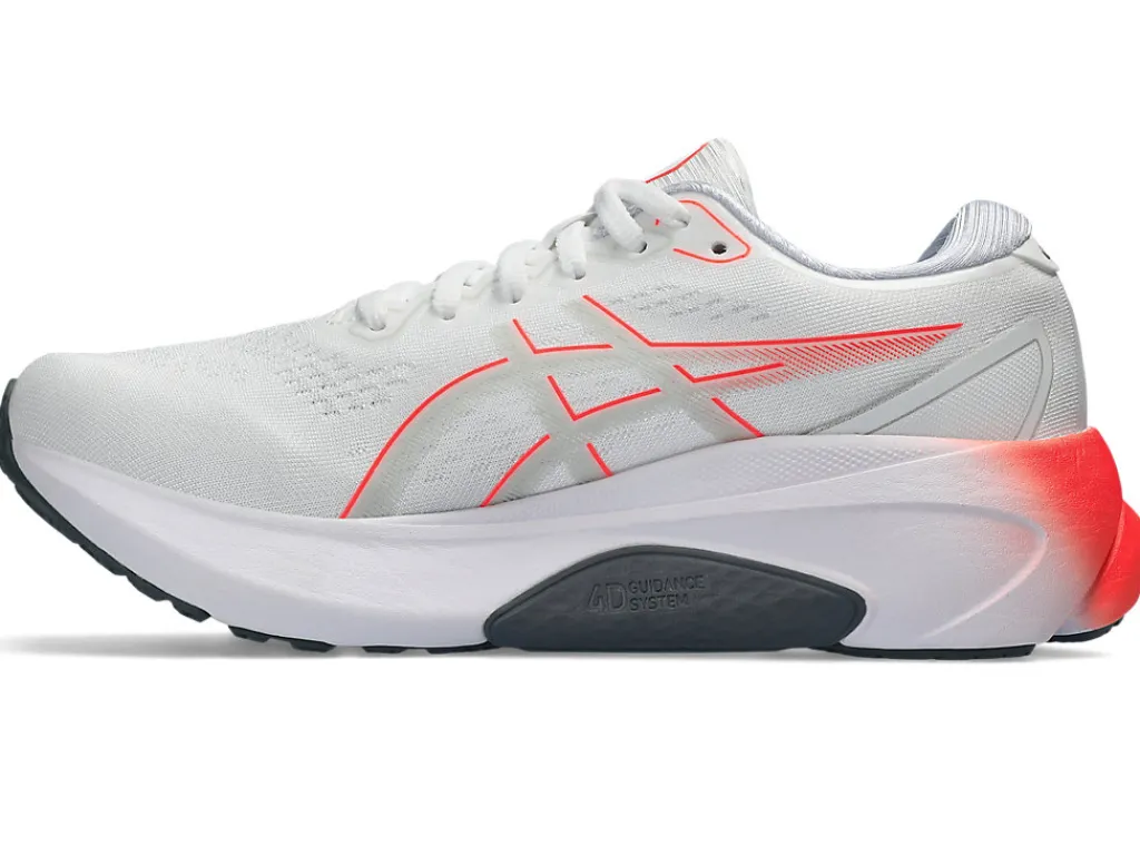 gelkayano__3-13.webp ASICS GEL-KAYANO™ | Hardloopschoenen>GEL-KAYANO 30 White/Sunrise Red
