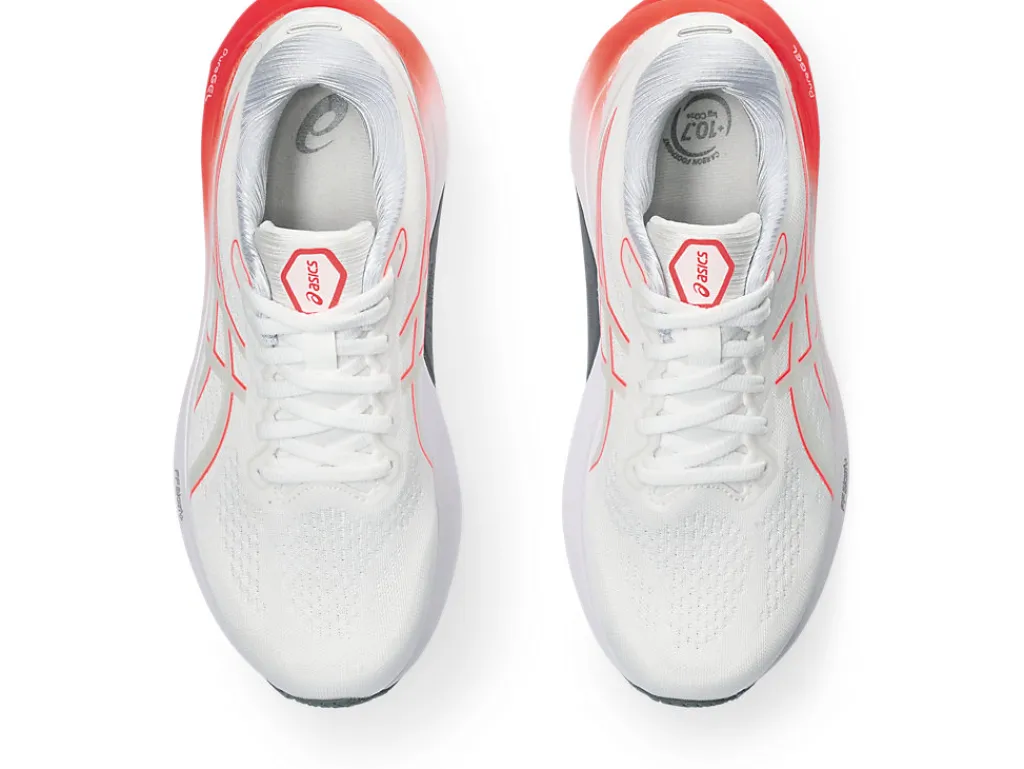 gelkayano__5-22.webp ASICS GEL-KAYANO™ | Hardloopschoenen>GEL-KAYANO 30 White/Sunrise Red